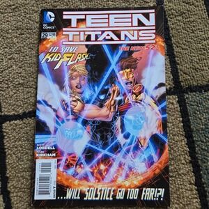 DC Comics Teen Titans 29 The New 52 May 2014 To Save Kid Flash Scott Lobdell
